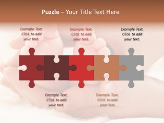 Protection Cute Hand PowerPoint Template