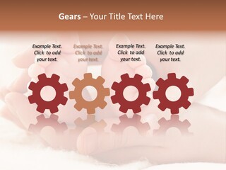 Protection Cute Hand PowerPoint Template