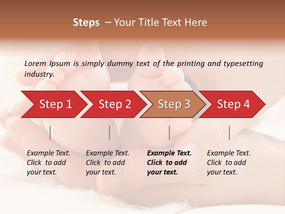 Protection Cute Hand PowerPoint Template
