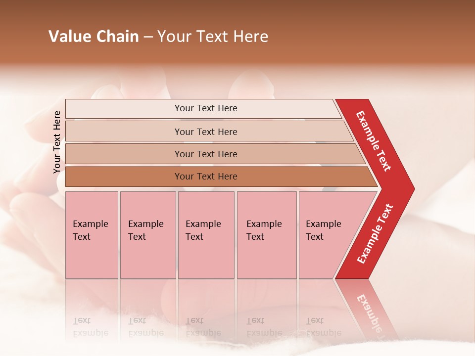 Protection Cute Hand PowerPoint Template