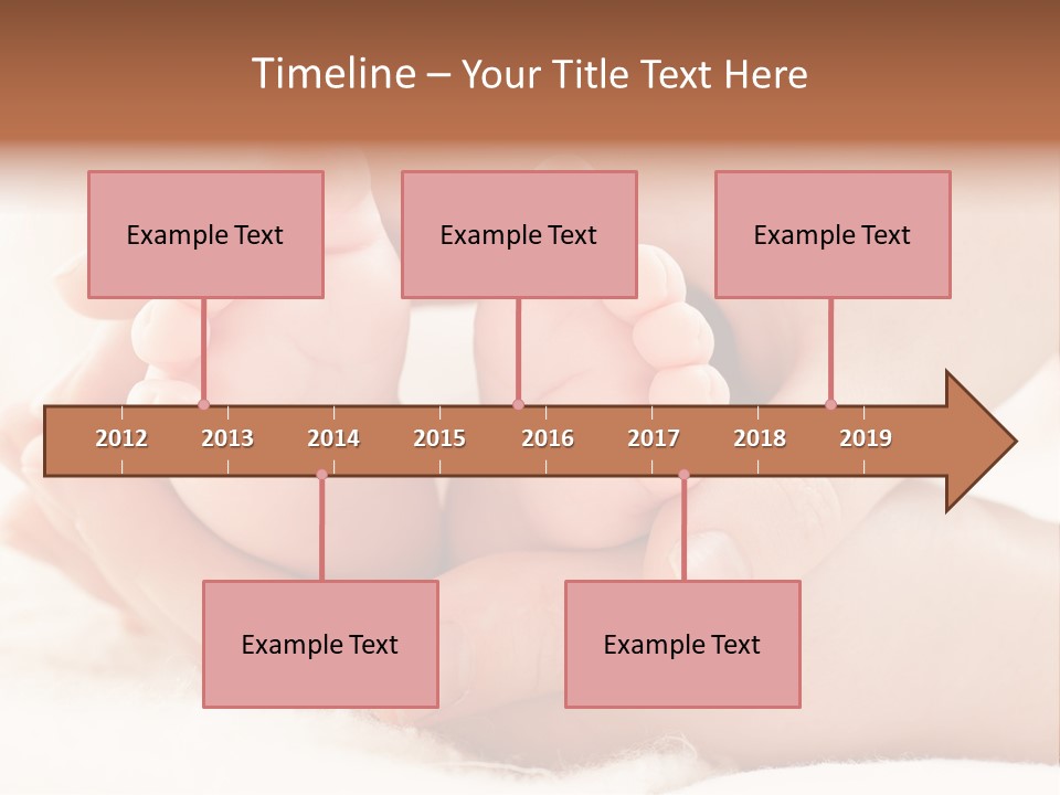 Protection Cute Hand PowerPoint Template