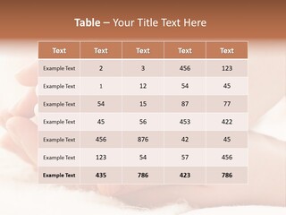 Protection Cute Hand PowerPoint Template