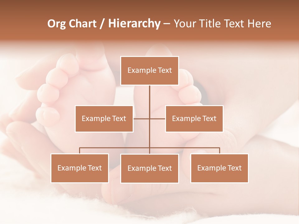 Protection Cute Hand PowerPoint Template