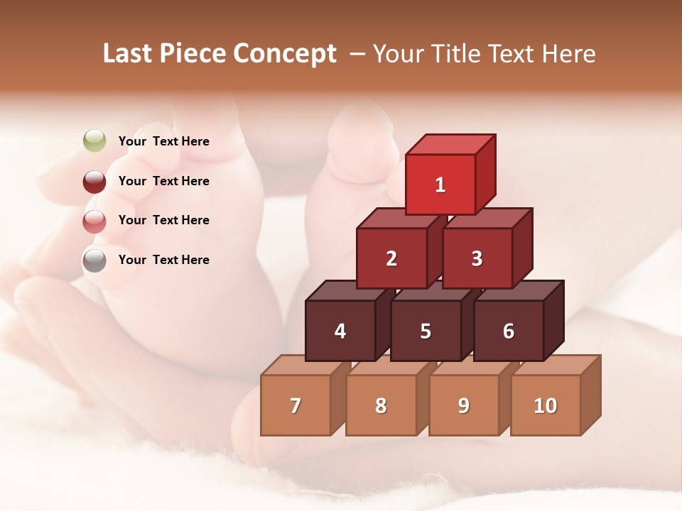 Protection Cute Hand PowerPoint Template