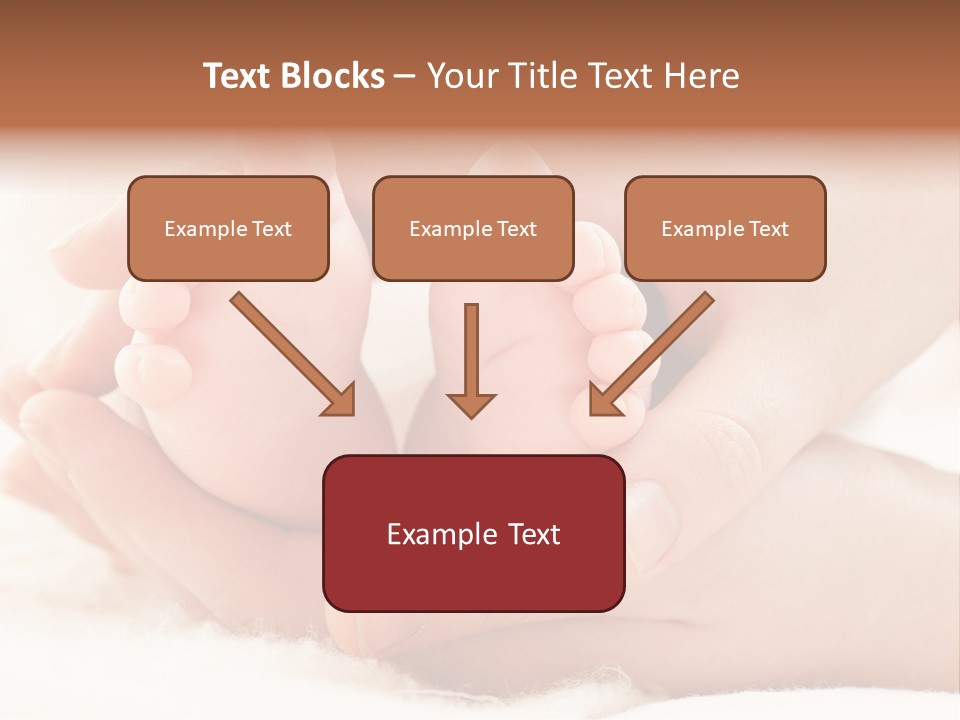 Protection Cute Hand PowerPoint Template