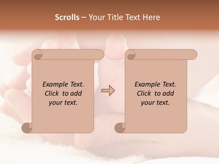 Protection Cute Hand PowerPoint Template