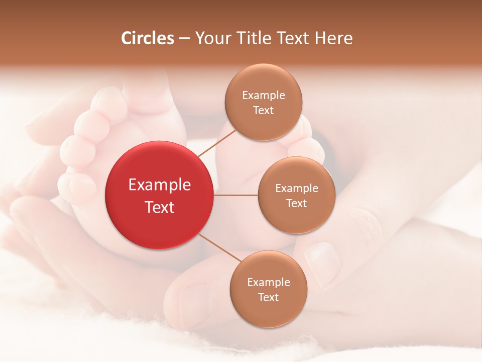 Protection Cute Hand PowerPoint Template