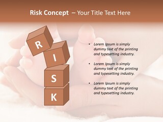 Protection Cute Hand PowerPoint Template