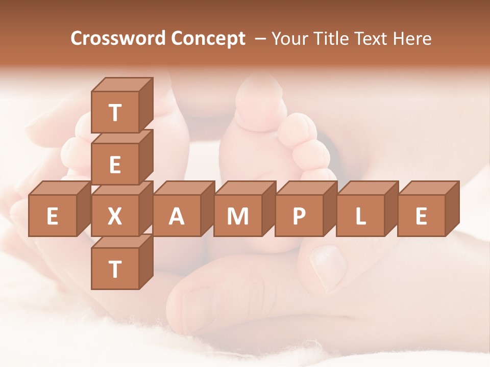 Protection Cute Hand PowerPoint Template