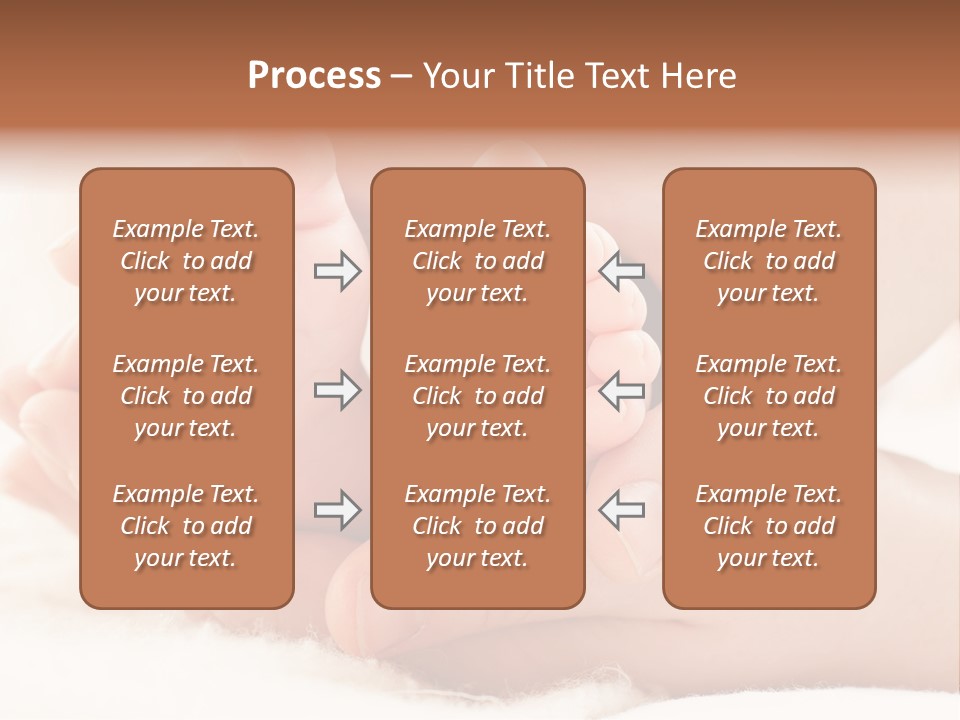 Protection Cute Hand PowerPoint Template