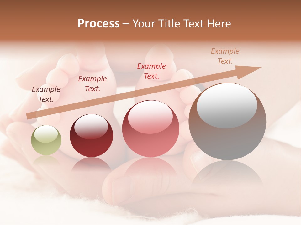 Protection Cute Hand PowerPoint Template