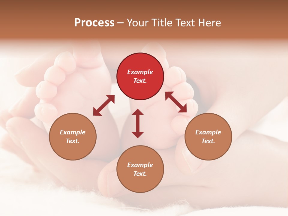 Protection Cute Hand PowerPoint Template
