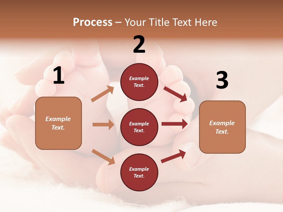 Protection Cute Hand PowerPoint Template