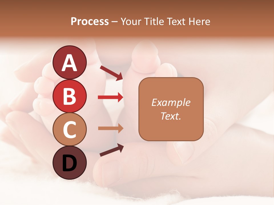 Protection Cute Hand PowerPoint Template