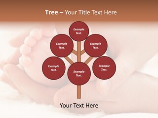 Protection Cute Hand PowerPoint Template