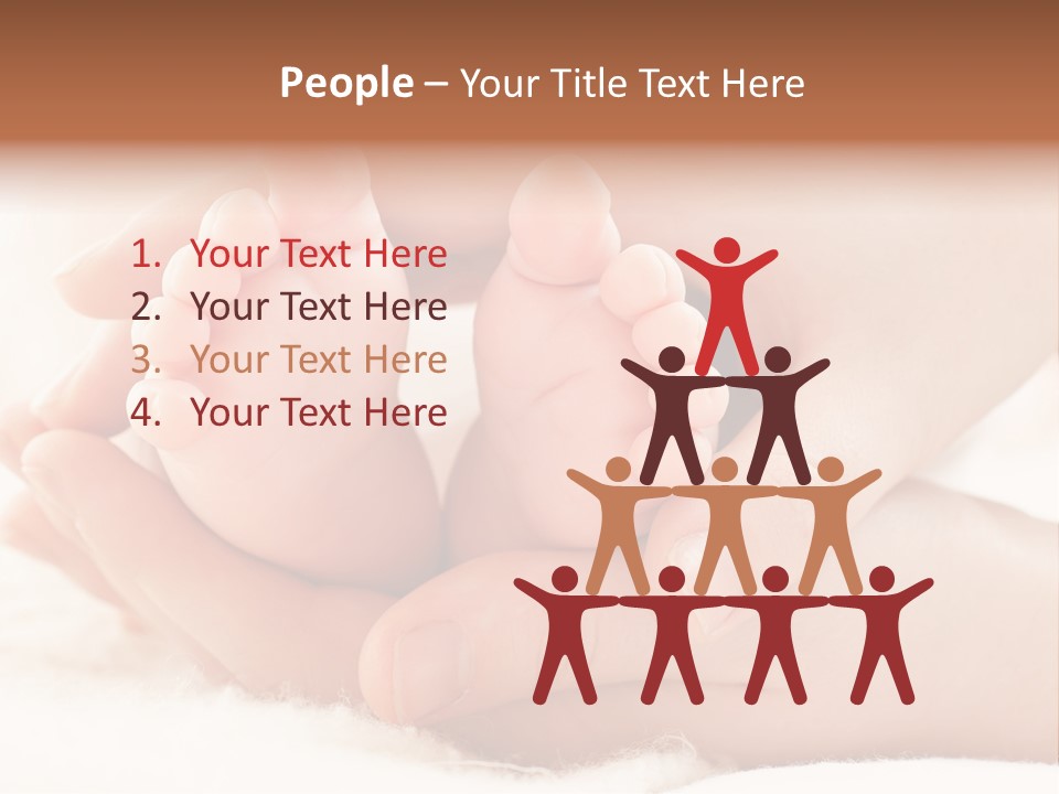 Protection Cute Hand PowerPoint Template