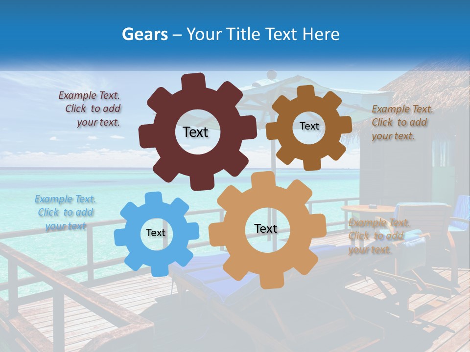 Sky Nature Romantic PowerPoint Template