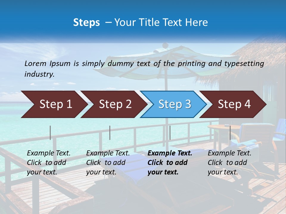 Sky Nature Romantic PowerPoint Template