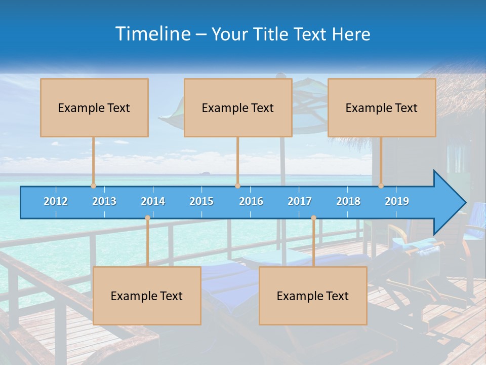 Sky Nature Romantic PowerPoint Template