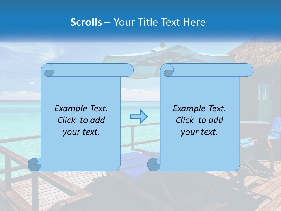 Sky Nature Romantic PowerPoint Template