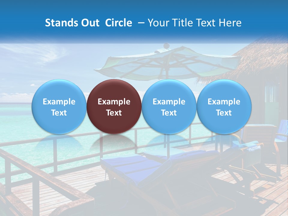 Sky Nature Romantic PowerPoint Template