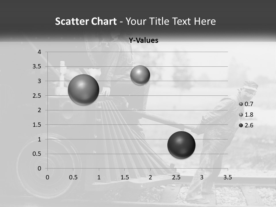 Historical Railroad Years PowerPoint Template