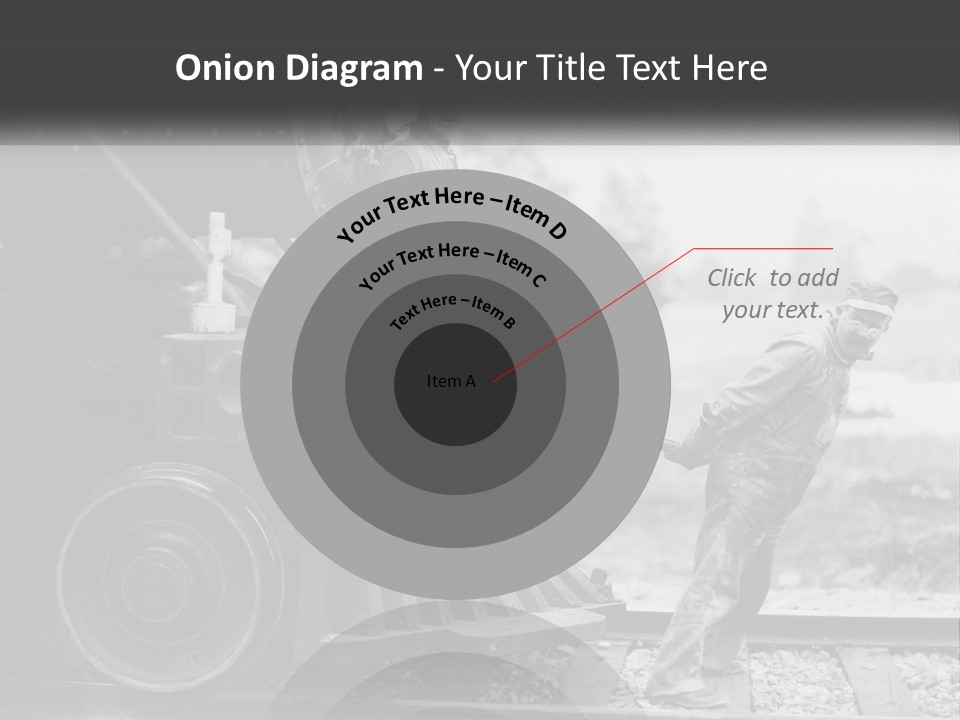 Historical Railroad Years PowerPoint Template