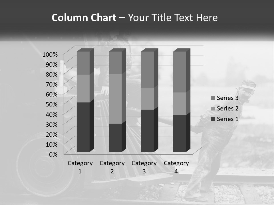 Historical Railroad Years PowerPoint Template