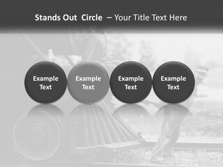 Historical Railroad Years PowerPoint Template