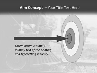 Historical Railroad Years PowerPoint Template