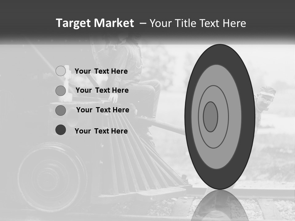 Historical Railroad Years PowerPoint Template