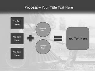 Historical Railroad Years PowerPoint Template