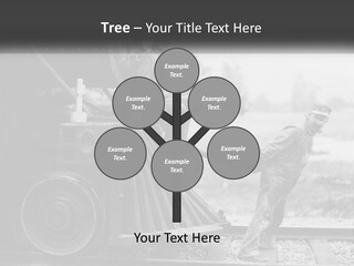 Historical Railroad Years PowerPoint Template