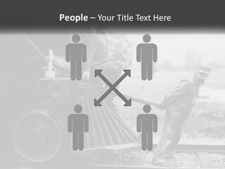 Historical Railroad Years PowerPoint Template