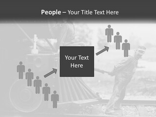 Historical Railroad Years PowerPoint Template