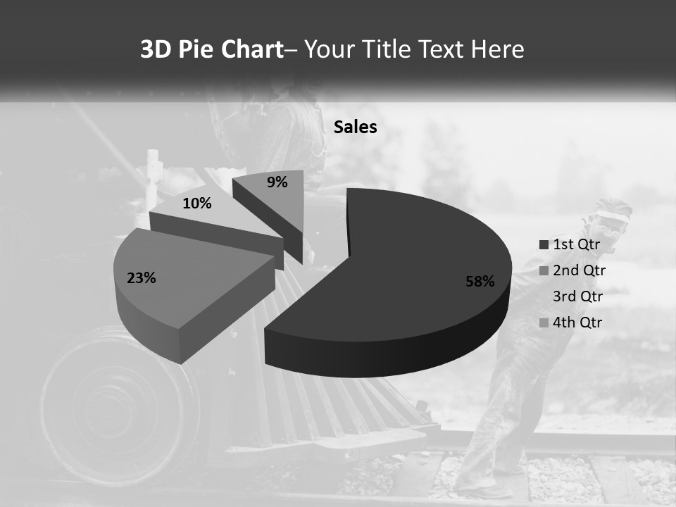 Historical Railroad Years PowerPoint Template