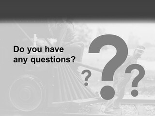 Historical Railroad Years PowerPoint Template