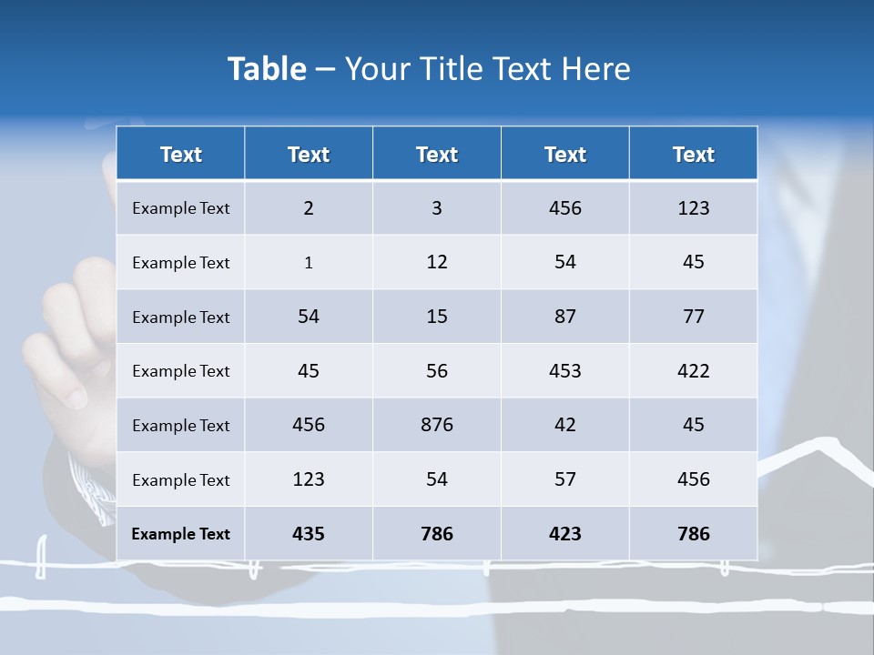 Control Shares Turnover PowerPoint Template