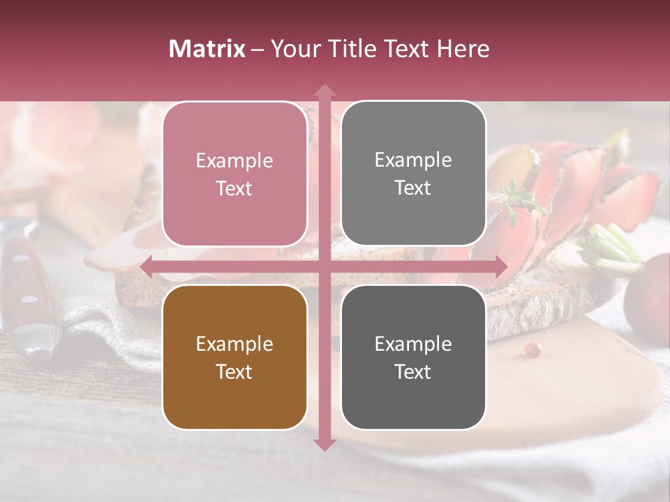 Food Salted European PowerPoint Template