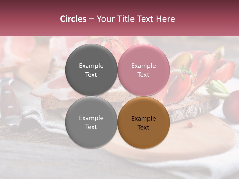 Food Salted European PowerPoint Template