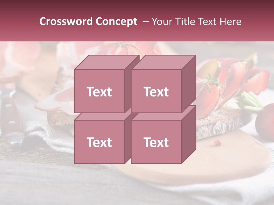 Food Salted European PowerPoint Template