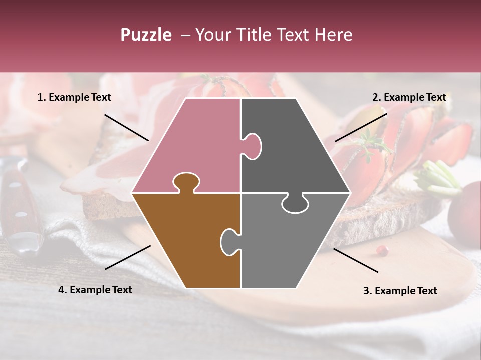 Food Salted European PowerPoint Template