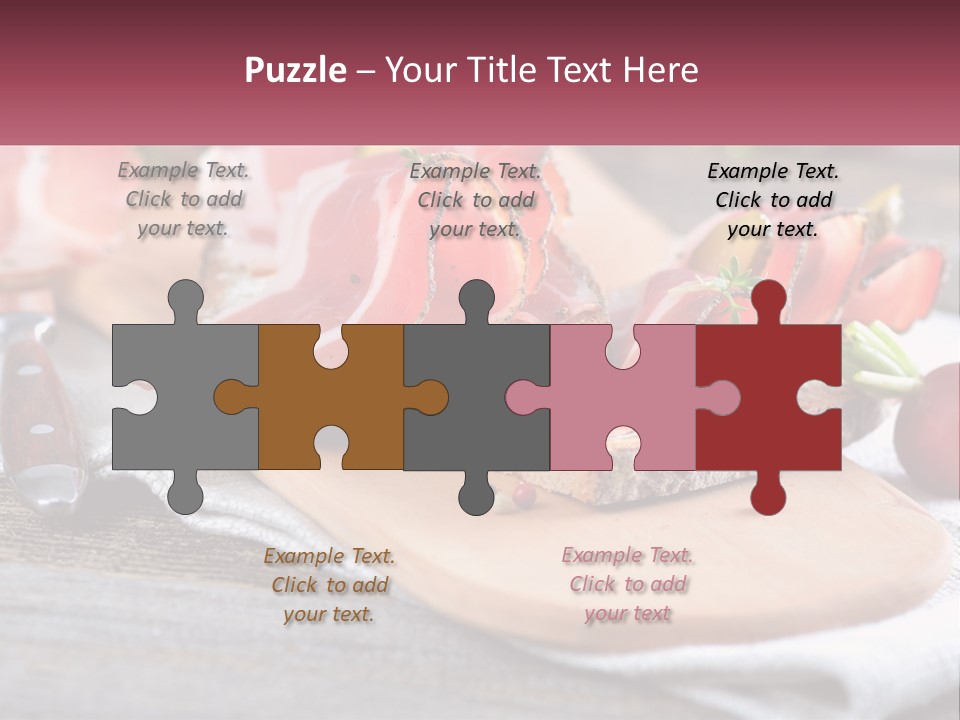 Food Salted European PowerPoint Template