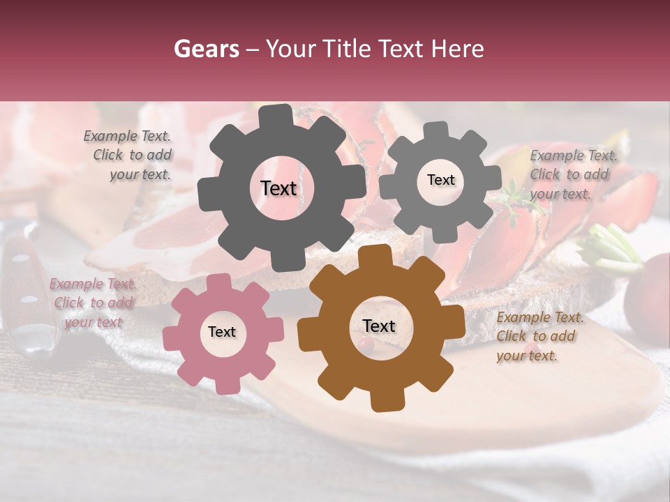 Food Salted European PowerPoint Template