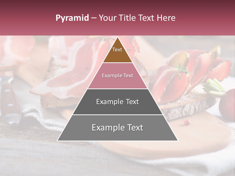 Food Salted European PowerPoint Template