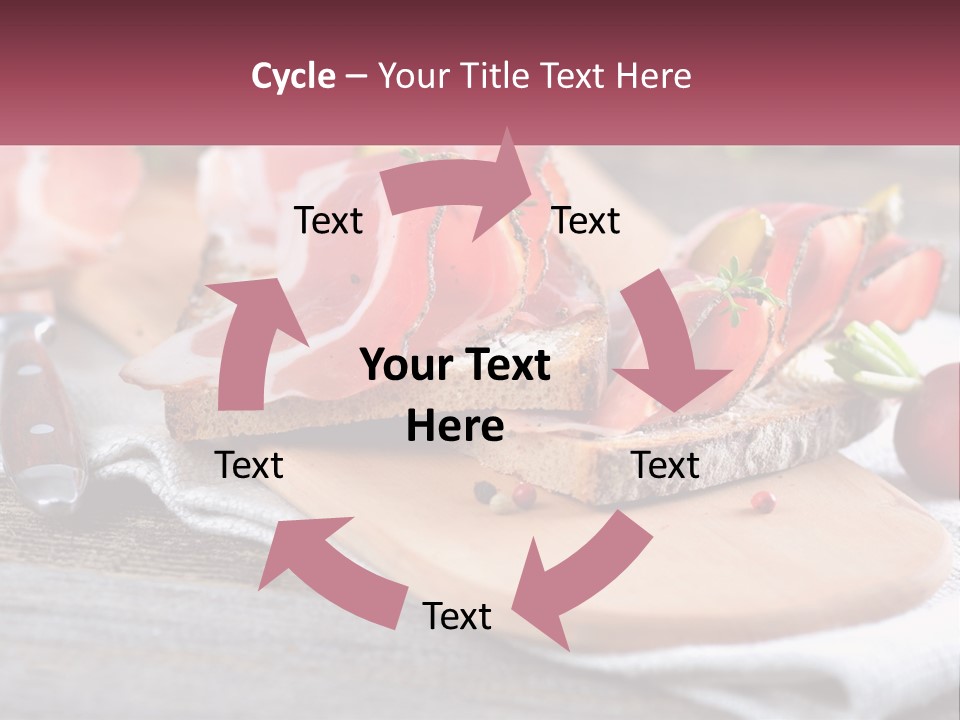 Food Salted European PowerPoint Template