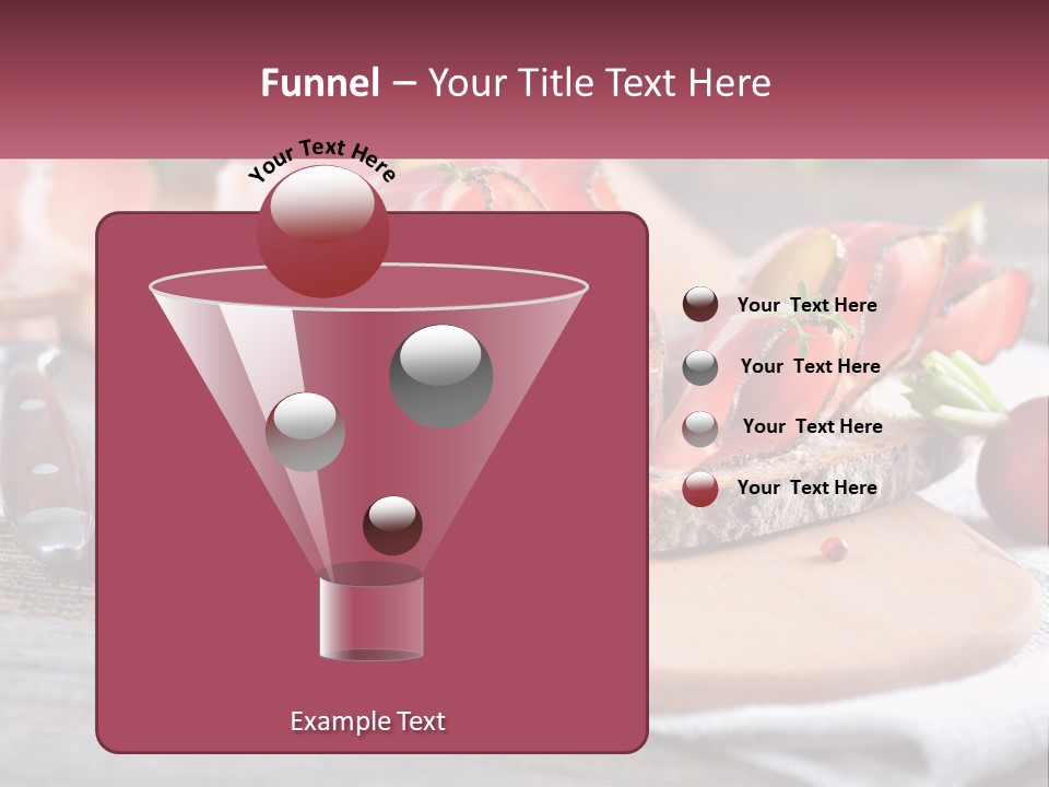 Food Salted European PowerPoint Template