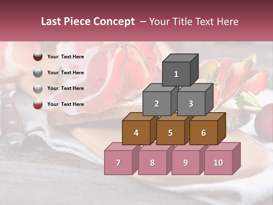 Food Salted European PowerPoint Template