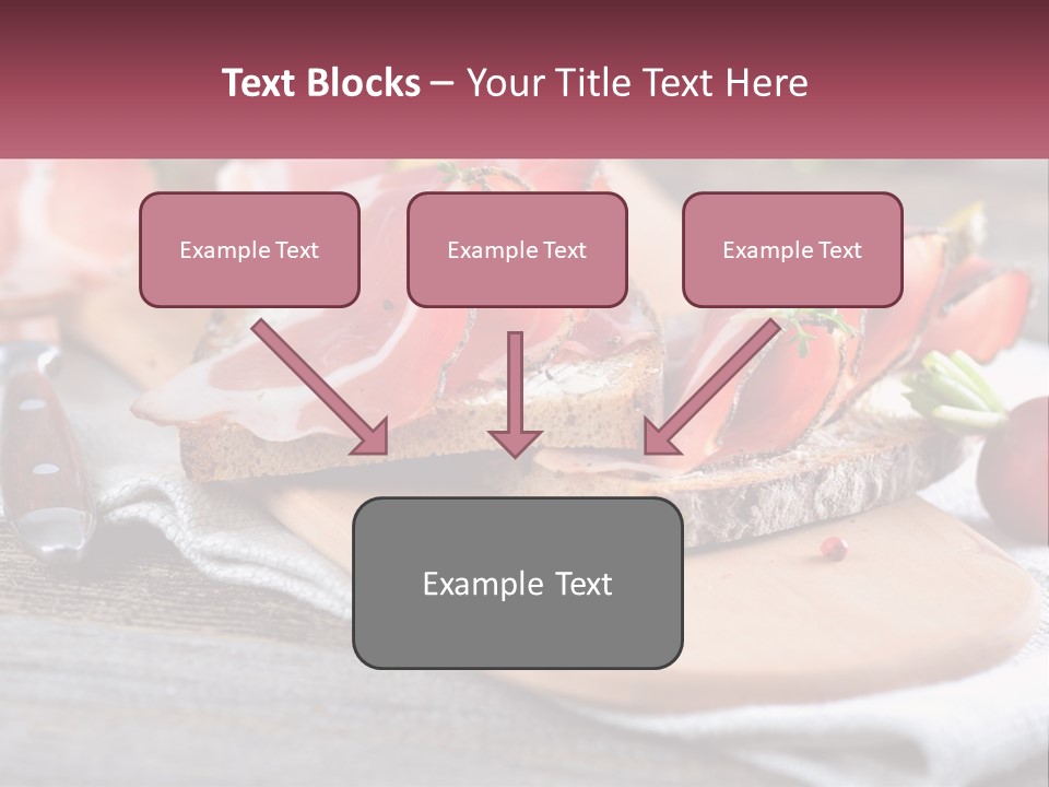 Food Salted European PowerPoint Template