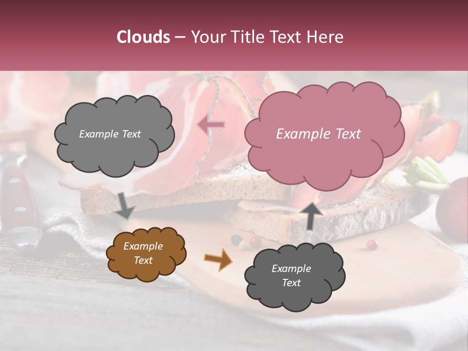 Food Salted European PowerPoint Template